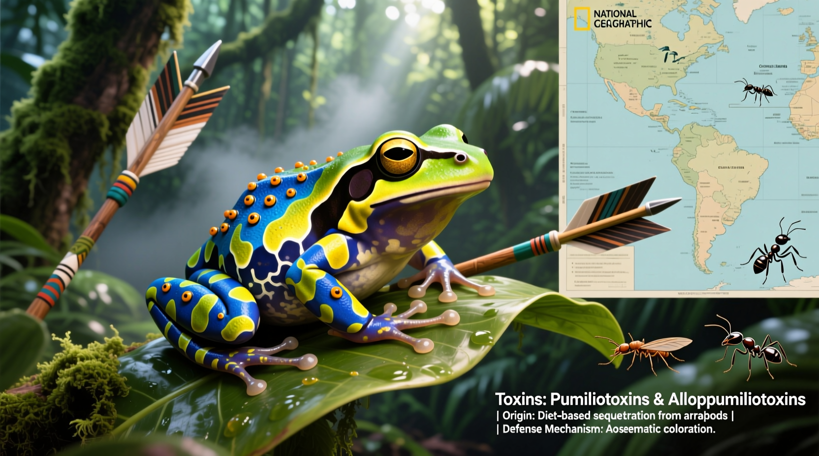 why are poison dart frogs poisonous origins toxicity explained