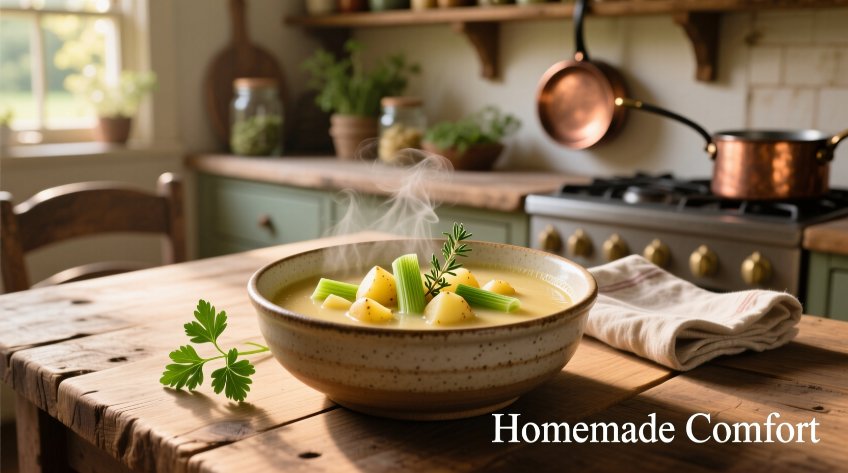 Perfect Vegetarian Leek Potato Soup Recipe in 45 Minutes