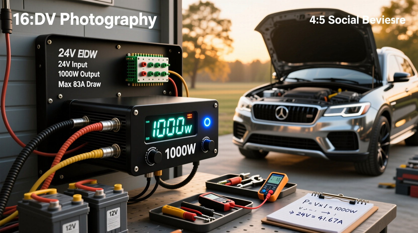 How to Choose 24V Car Amplifier 1000W, How Many Amps Does It Draw? Buying Guide