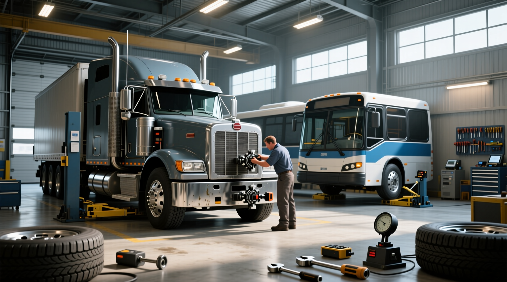 How to Choose Truck and Bus Wheel Alignment: Cost Guide for Semi Trucks