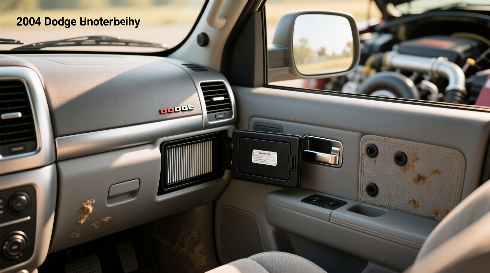 2004 ram 2500 cabin air filter no filter, common airflow issues