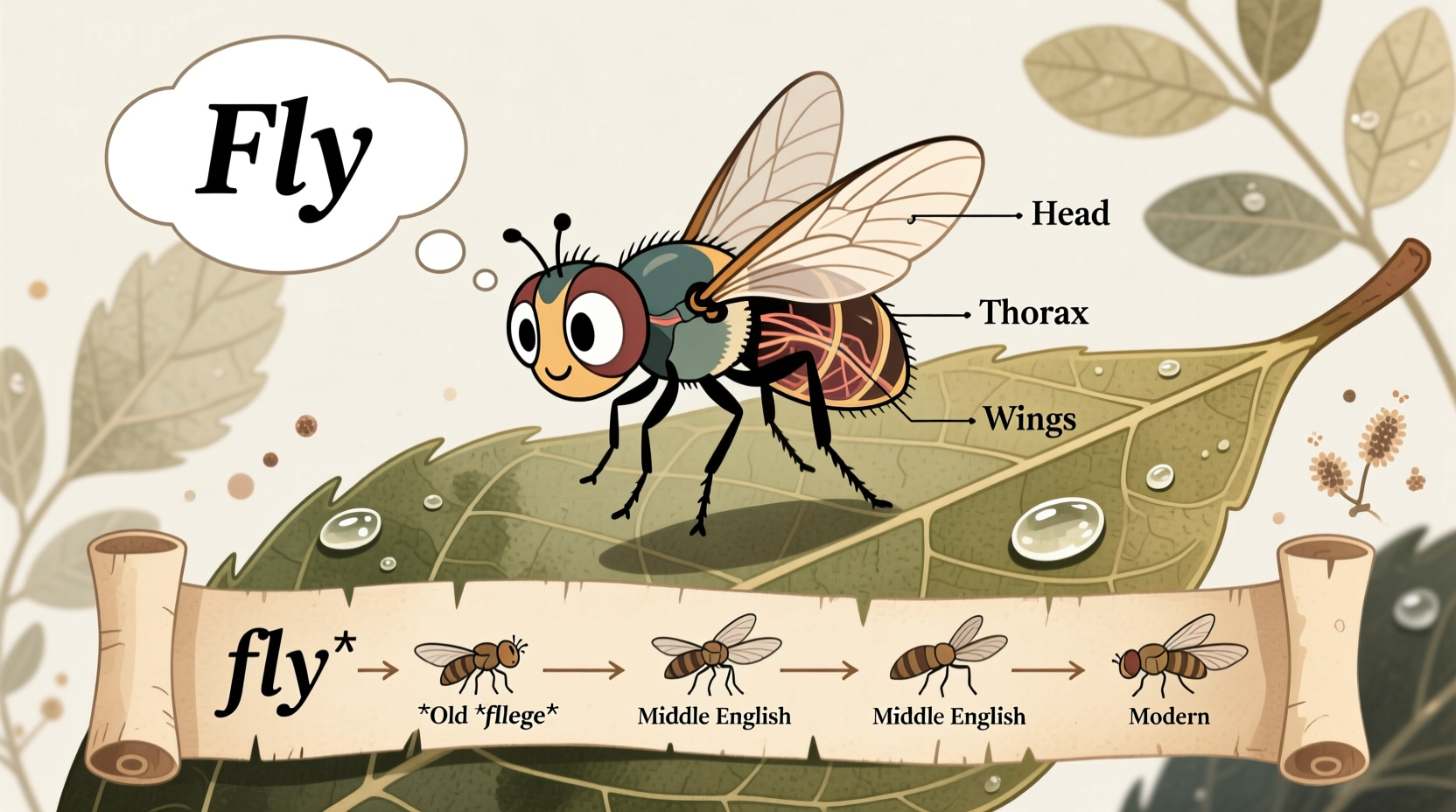 why is a fly called a fly unraveling the names origins