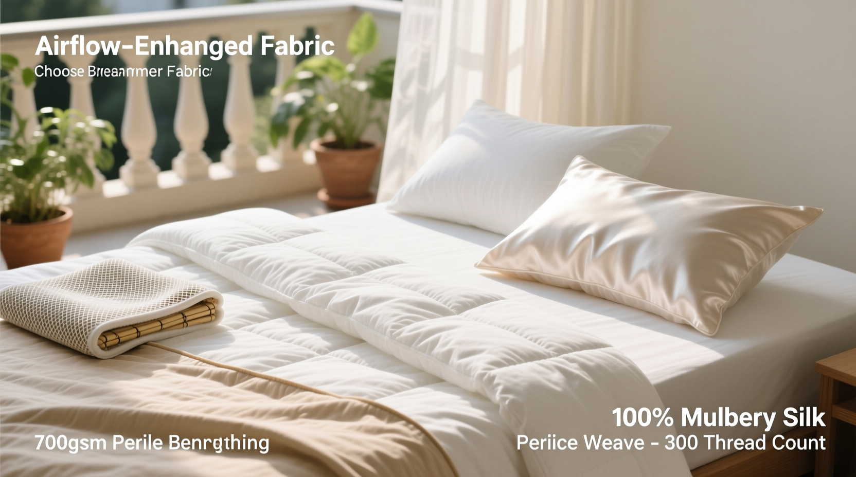 ultimate guide to choosing breathable summer bedding for a cool and comfortable night