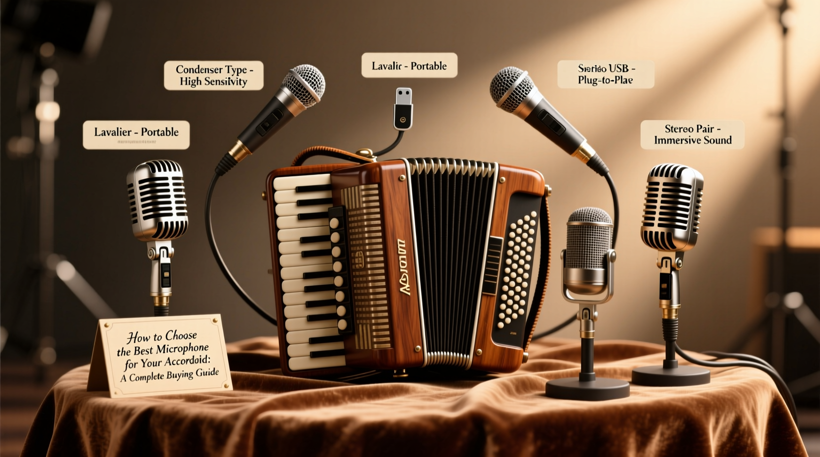 microphone accordion