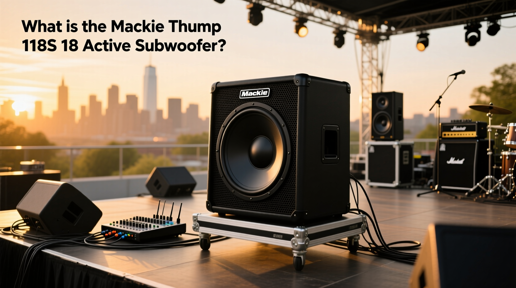 Mackie Thump118S Subwoofer Guide