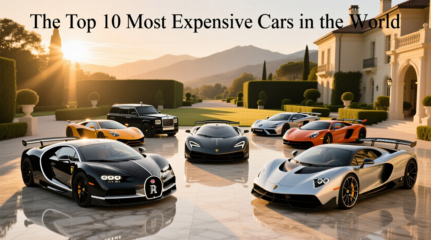 Top 100 Expensive Cars In The World