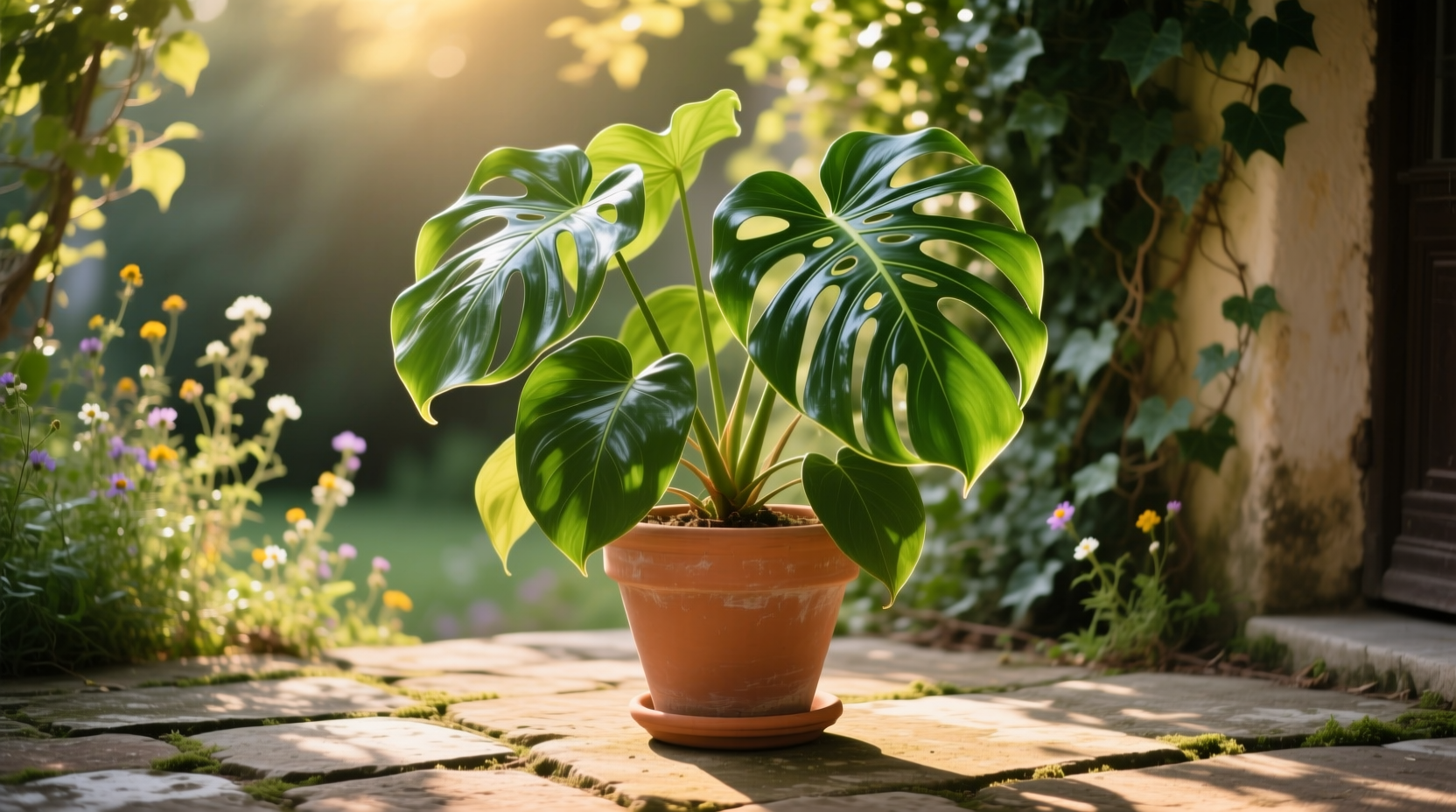 split monstera Monstera deliciosa (6in+) 6in main image 0