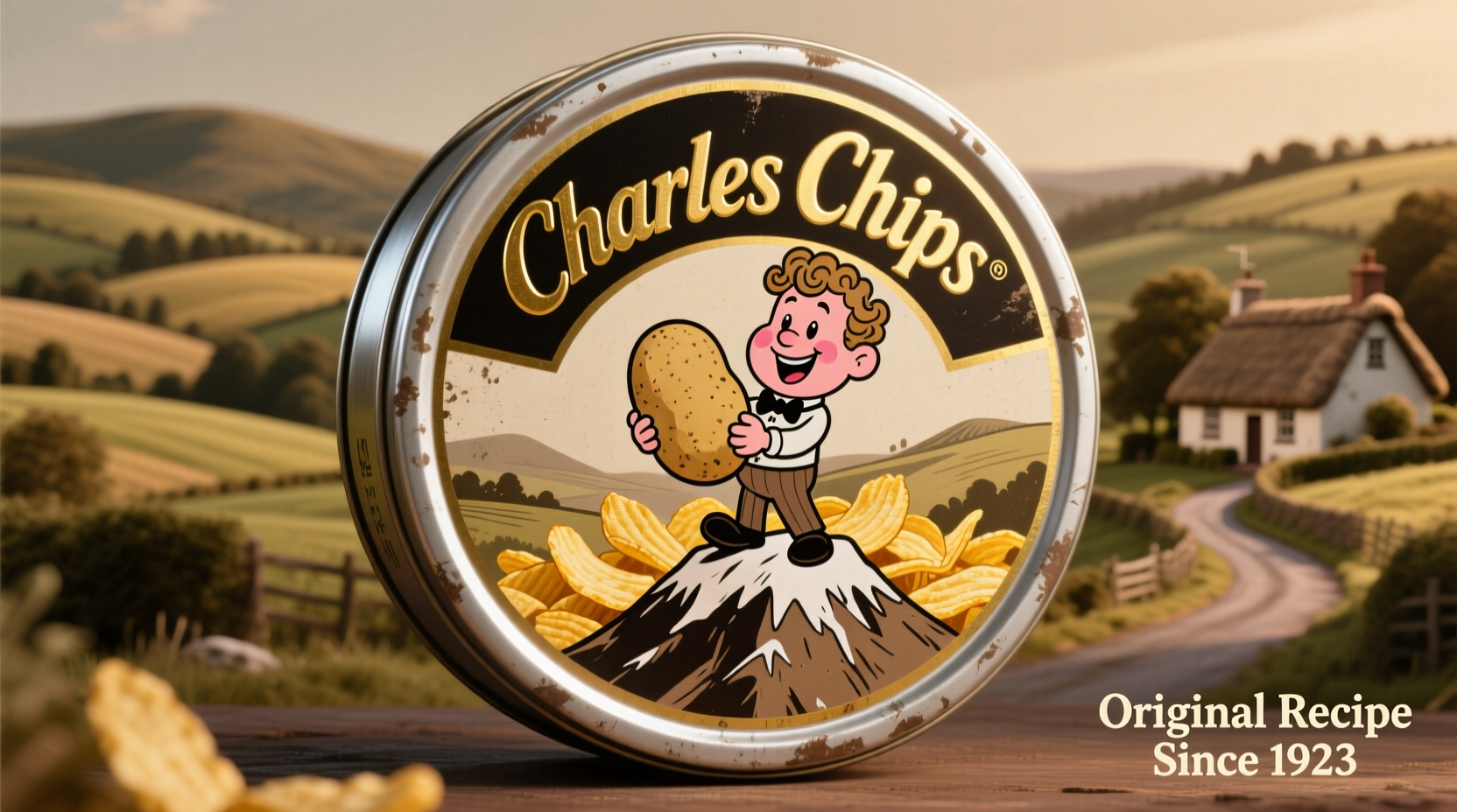 Charles Chips Potato Chip Tin: History & Value Guide