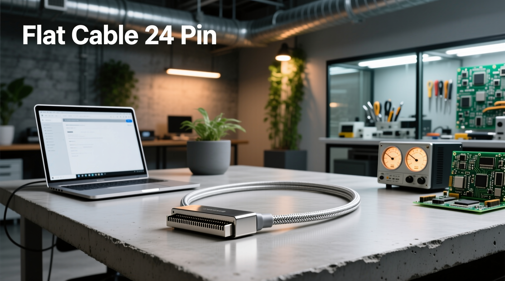 24 pin flat cable guide ffc vs ribbon, pitch length decisions