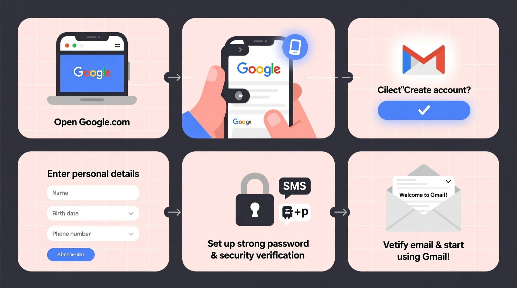 step by step guide to starting your google email account easily and securely