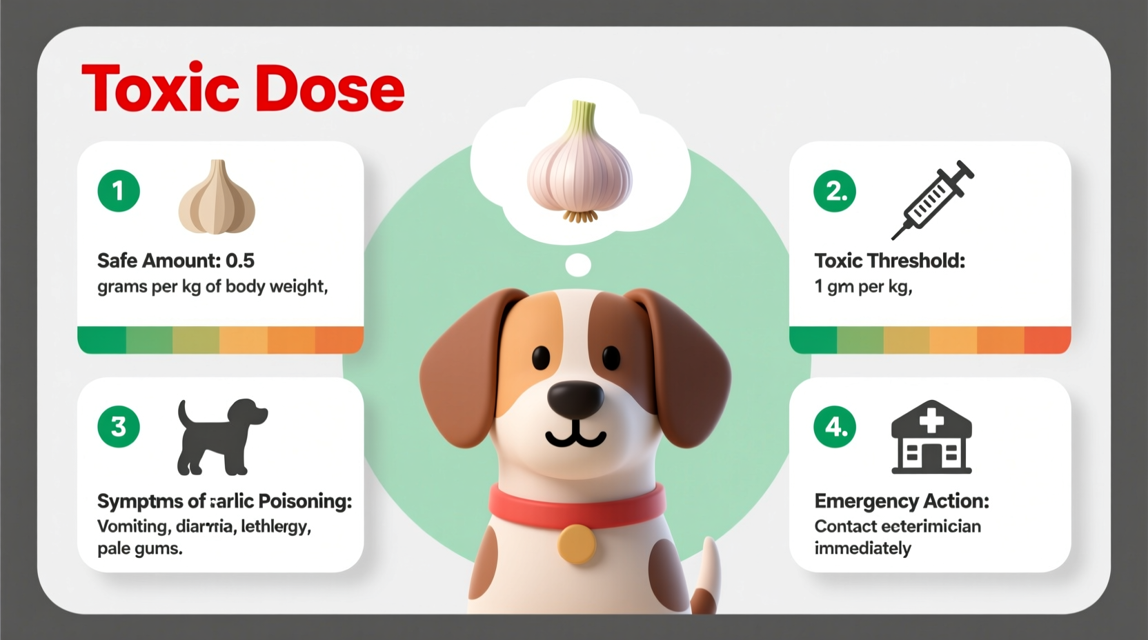 Garlic Toxicity in Dogs: Exact Poisoning Thresholds Revealed