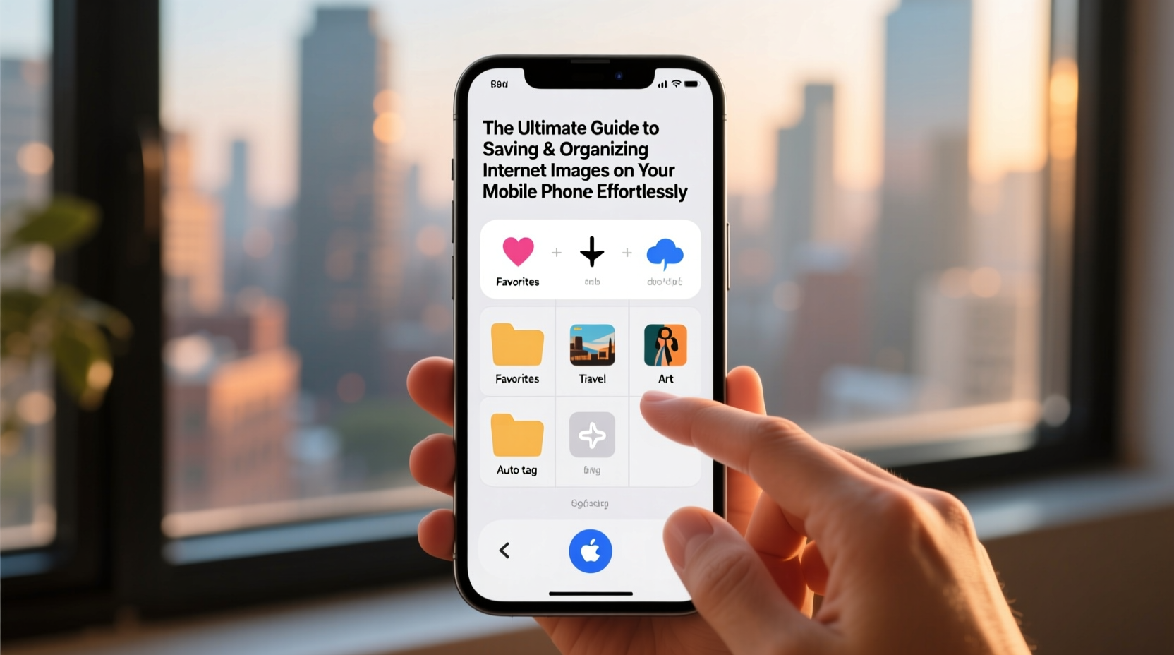 the ultimate guide to saving and organizing internet images on your mobile phone effortlessly
