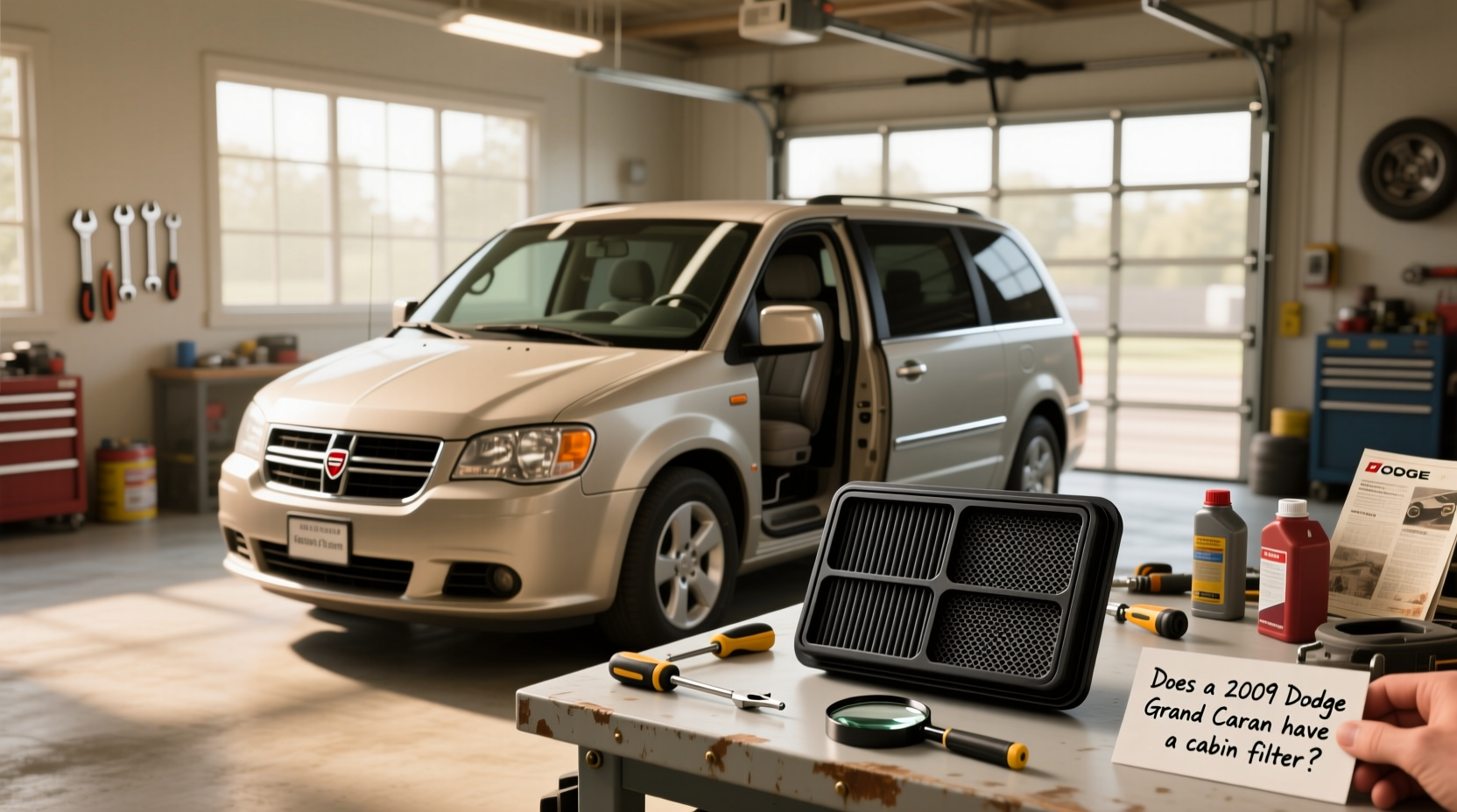 2009 dodge grand caravan cabin air filter guide