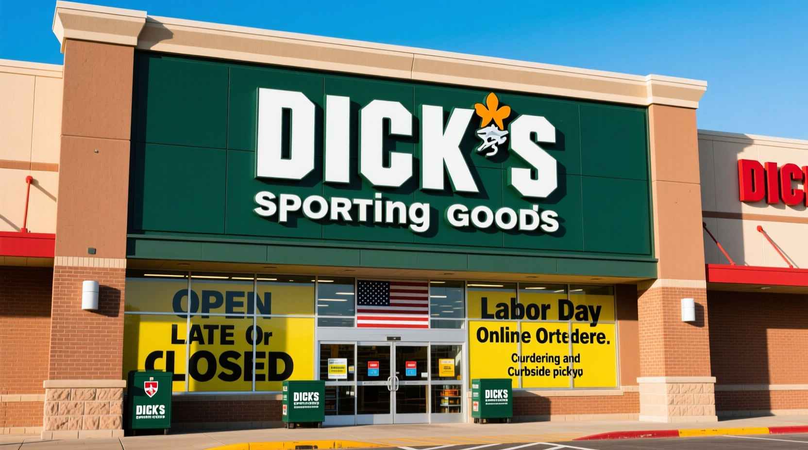 is dicks sporting goods open on labor day