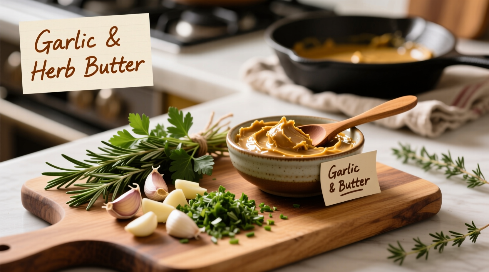 Perfect Garlic Herb Butter Recipe in 15 Minutes