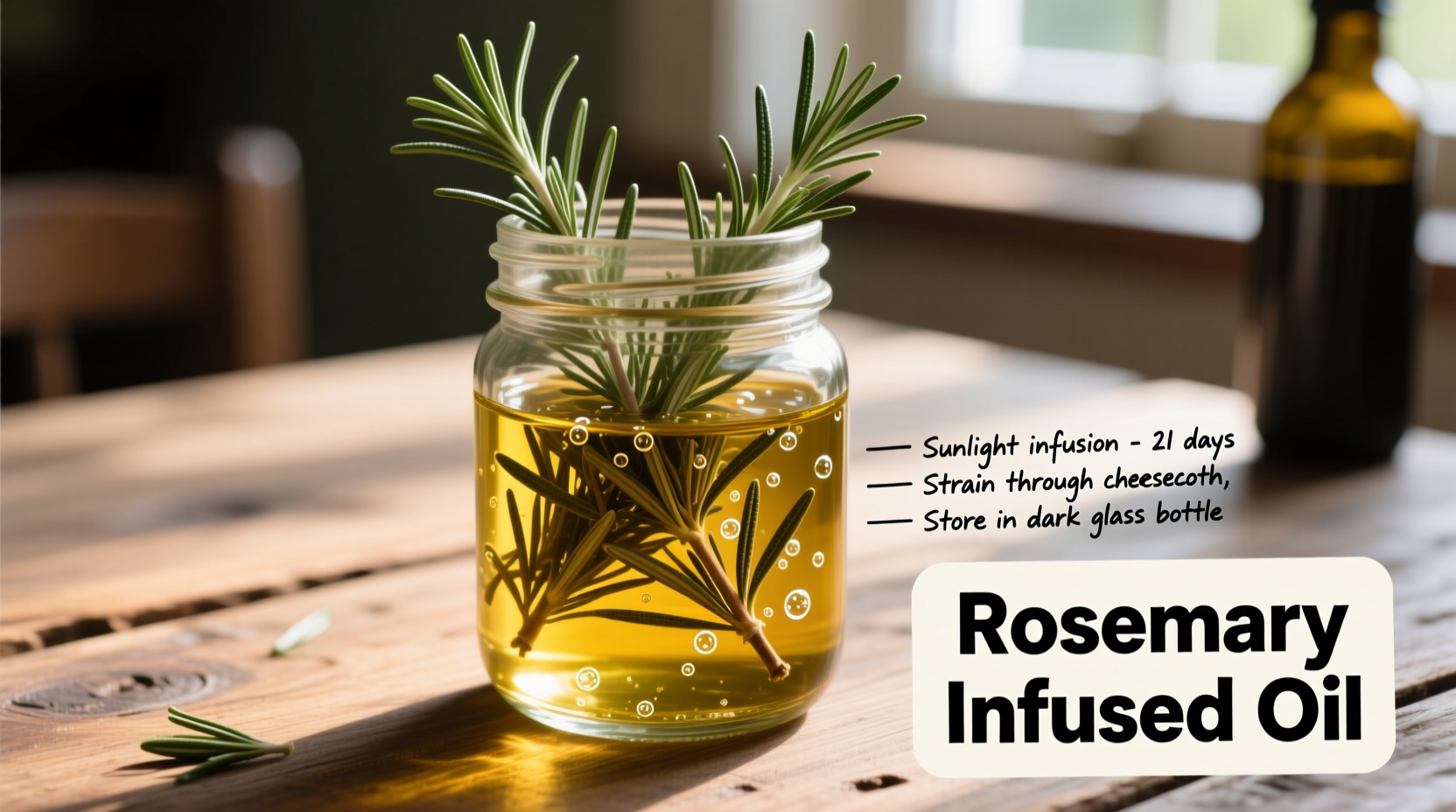 how to make oil from rosemary plant