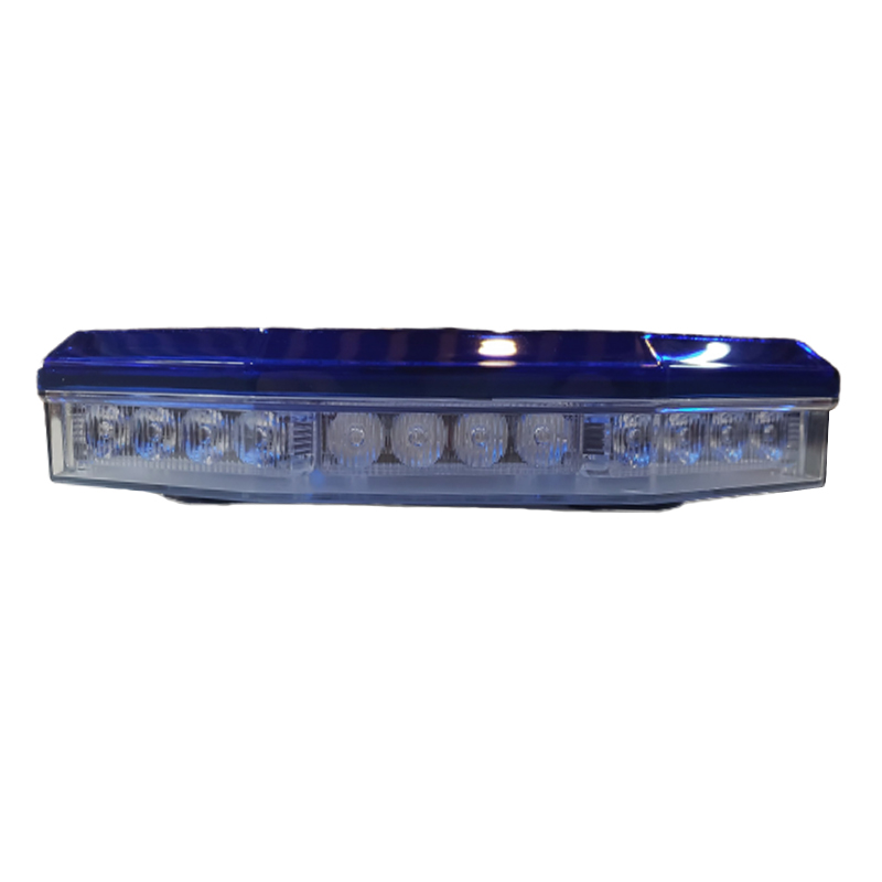 Barra de luces llevada magnética de la policía del coche del mini estroboscópico clásico de la luz llevada magnética del trabajo del coche azul rojo