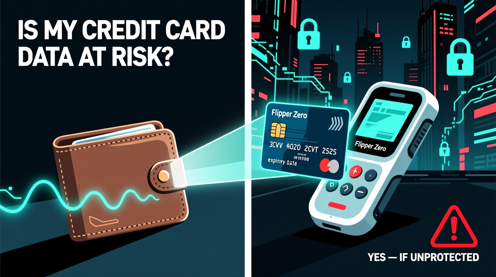 rfid wallet vs flipper zero is my credit card data really at risk
