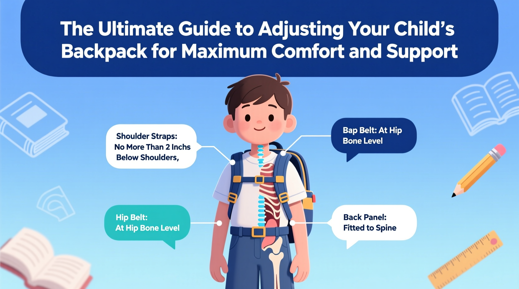 the ultimate guide to adjusting your childs backpack for maximum comfort and support