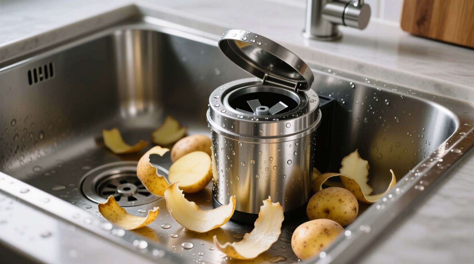 Potato Peels and Garbage Disposal: Why They Don't Mix