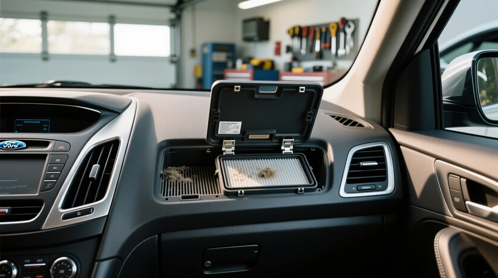 2012 ford focus cabin air filter location replacement guide