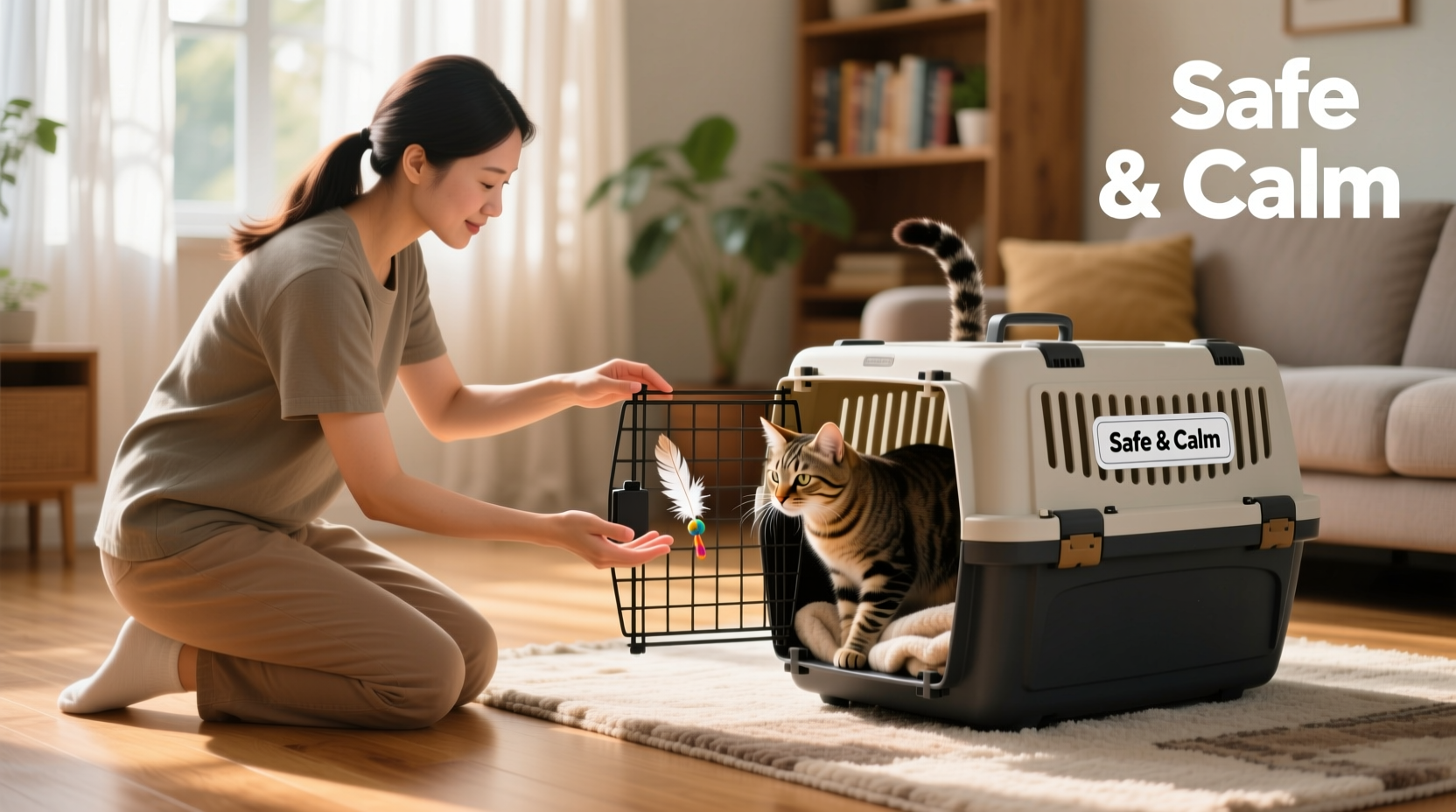 effective strategies to calmly and confidently get your cat into a crate