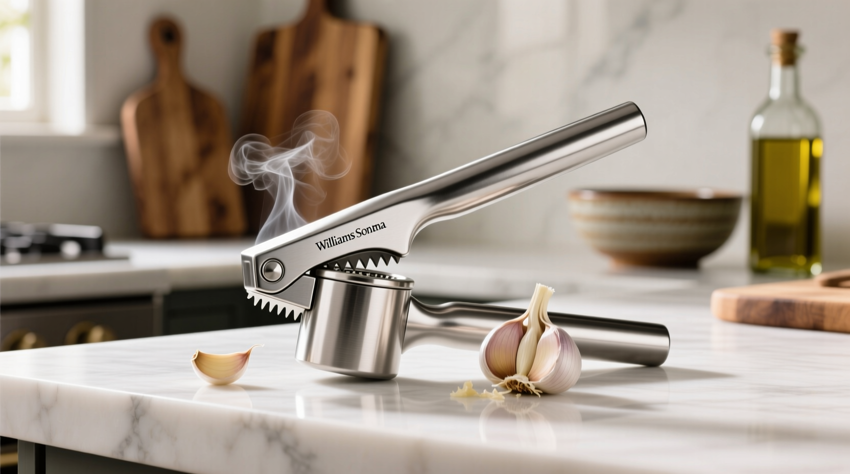 williams sonoma garlic press