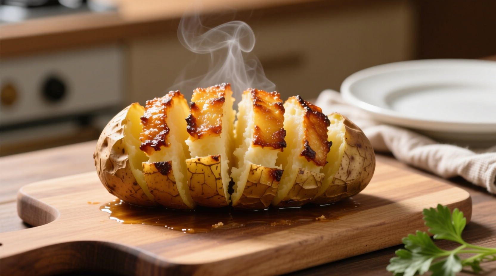 Twice Cooked Baked Potato: Crispy Skin, Fluffy Inside Guide