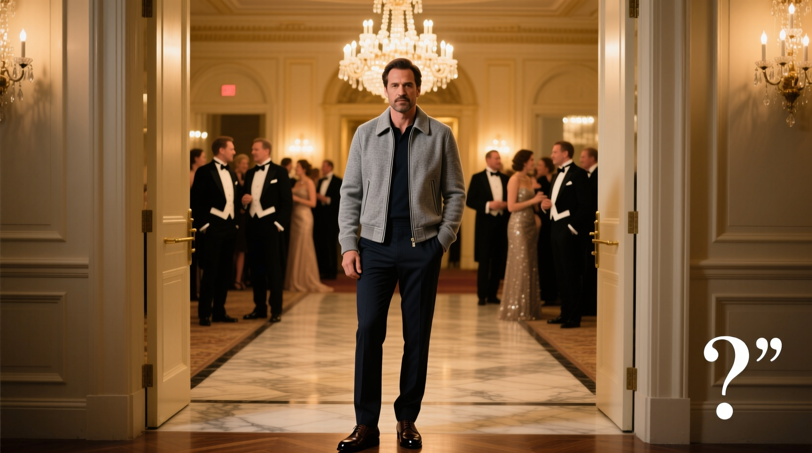 is a casual jacket really okay for formal events or do i need a blazer