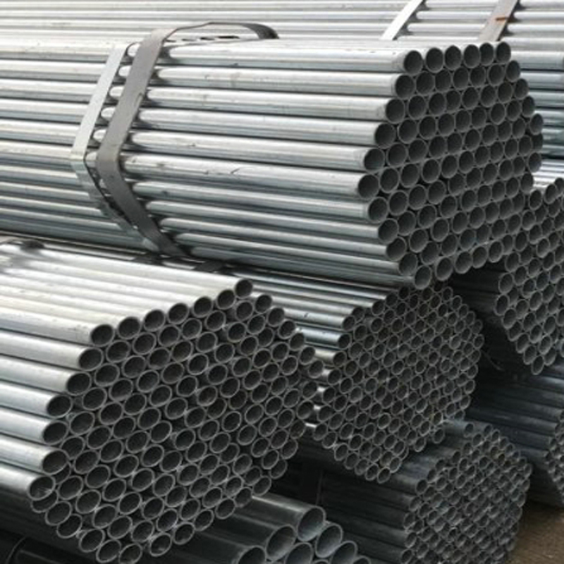 Hot dipped galvanized round steel pipe galvanised tube