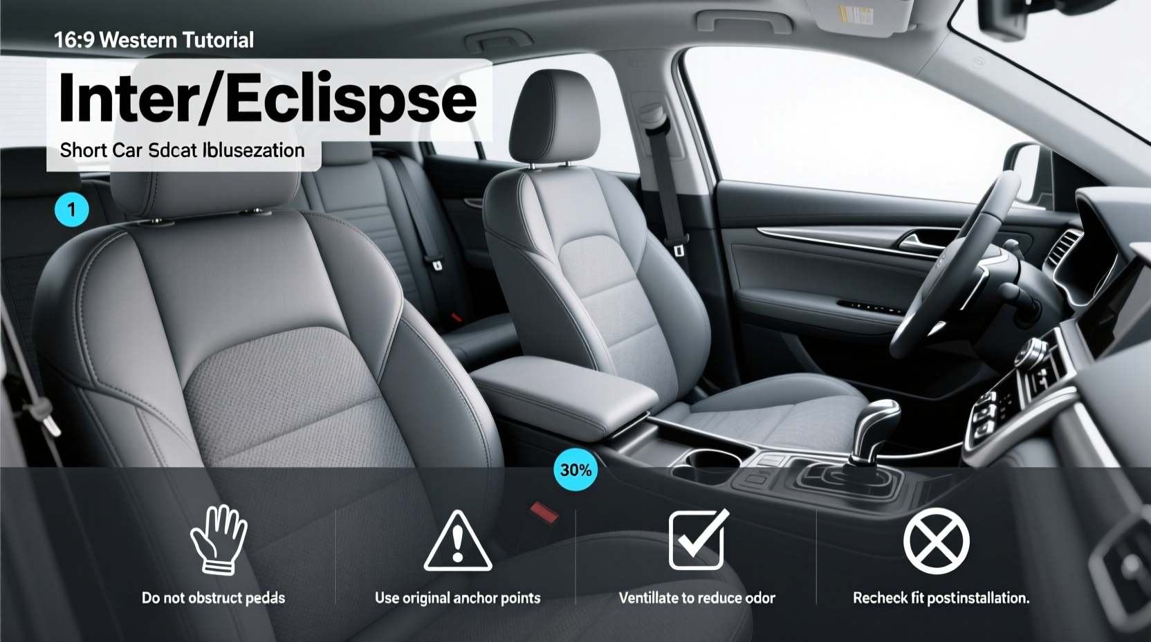 How to Choose Car Seat Covers for Mitsubishi Eclipse Cross