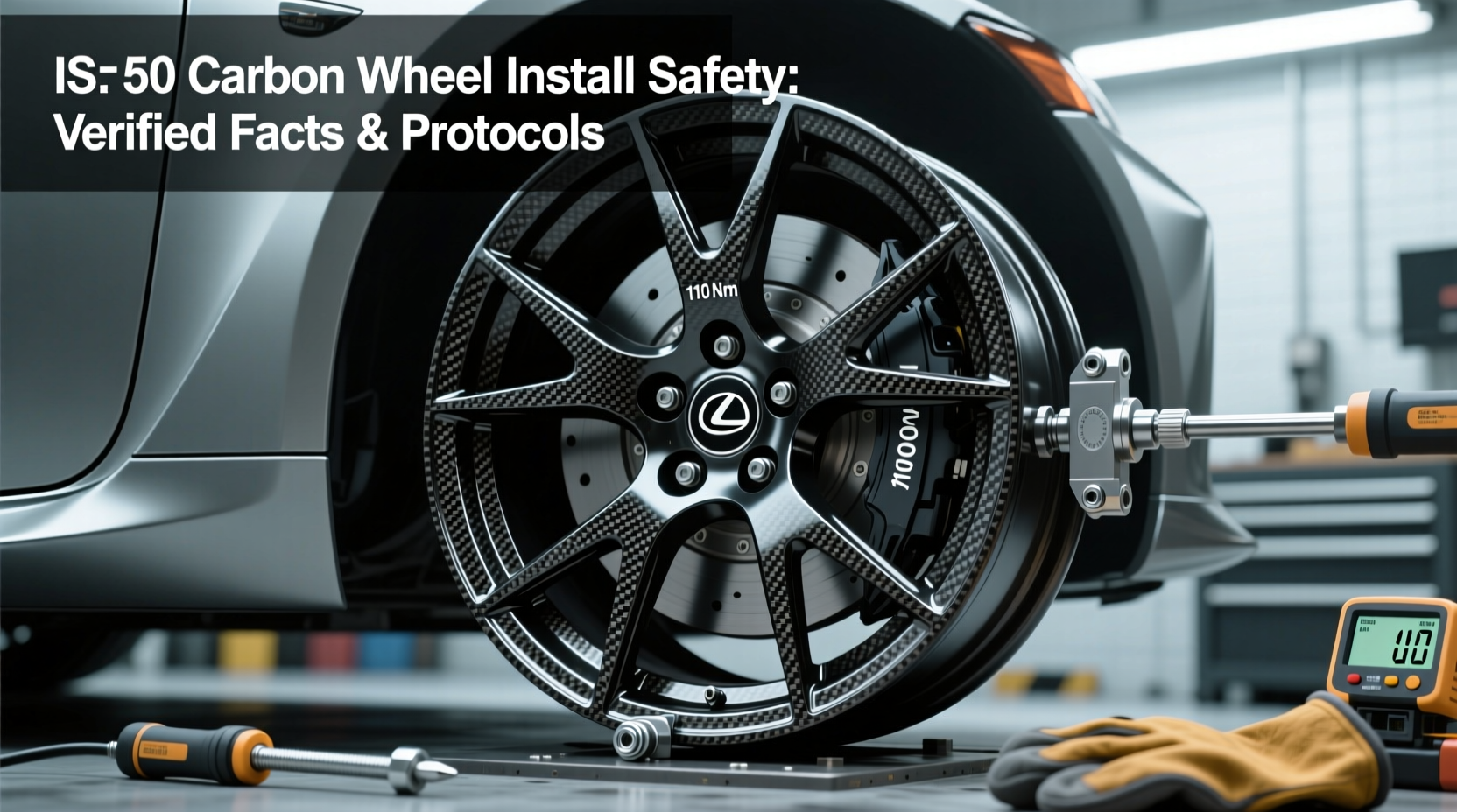is350 carbon wheel install safety