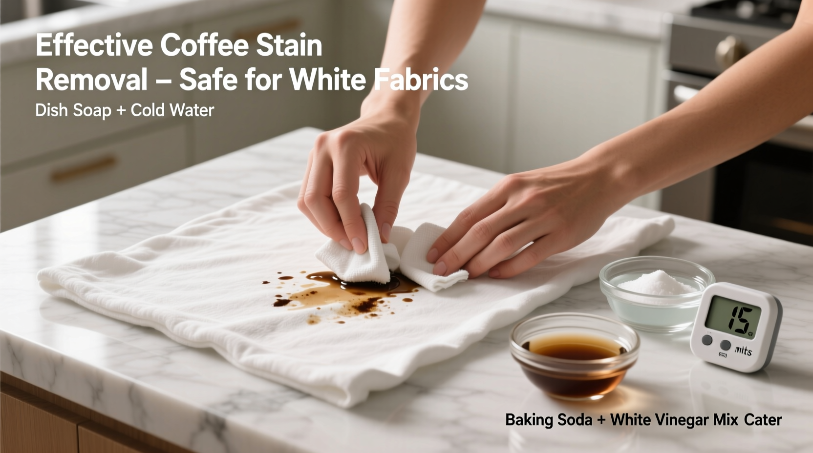 Effective Methods To Remove Coffee Stains From White Clothes Without ...