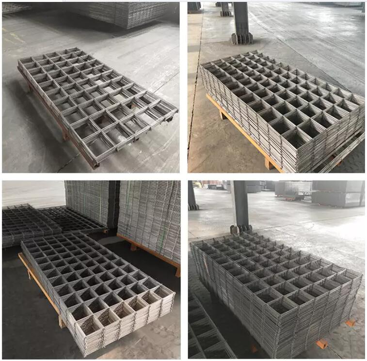 50x50mm aperture galvanized fence 4mm welded wire mesh panel