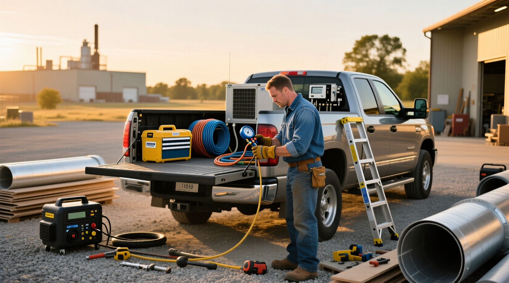 HVAC Pickup Truck Setup and Skills Guide