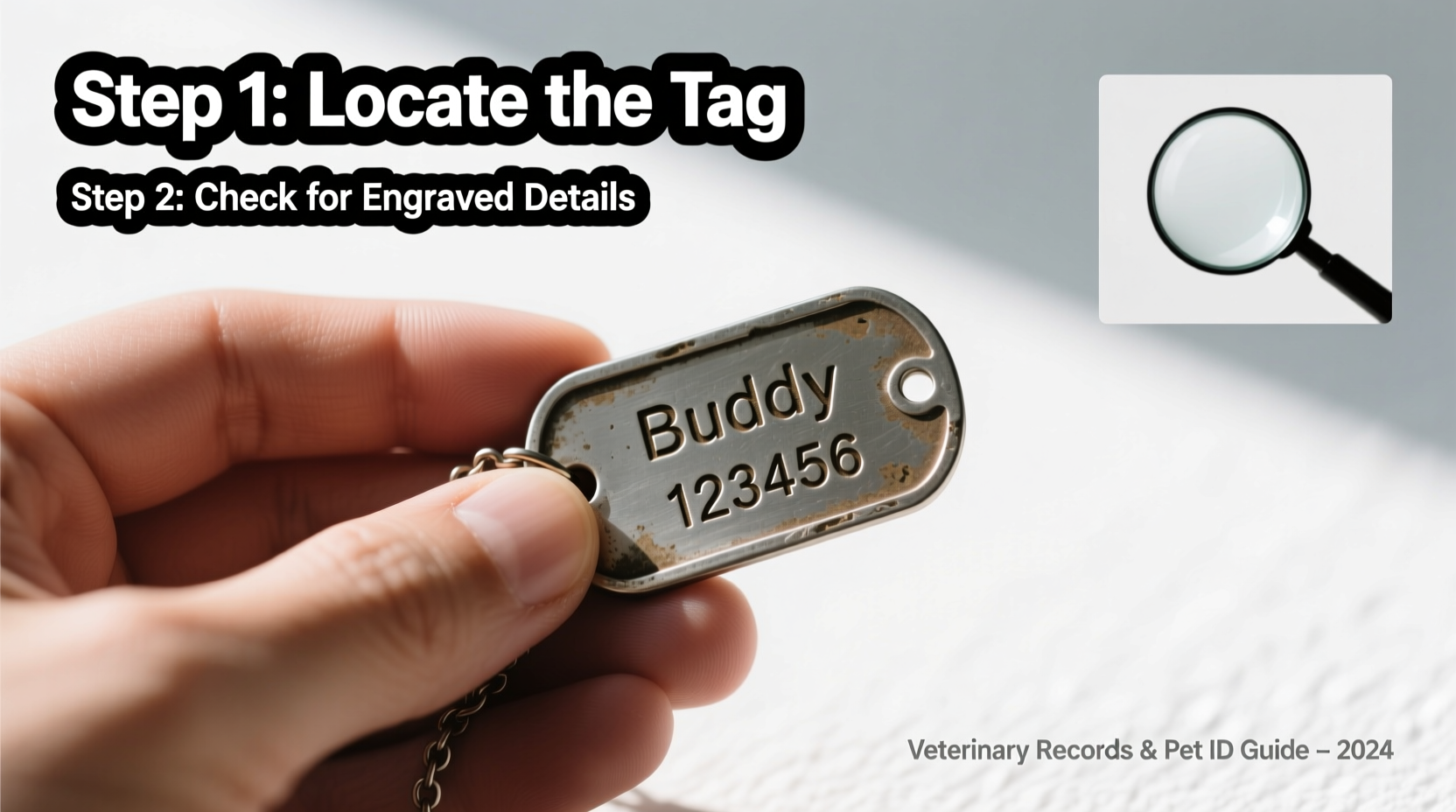 how to trace your old county dog tag number a step by step guide for pet owners