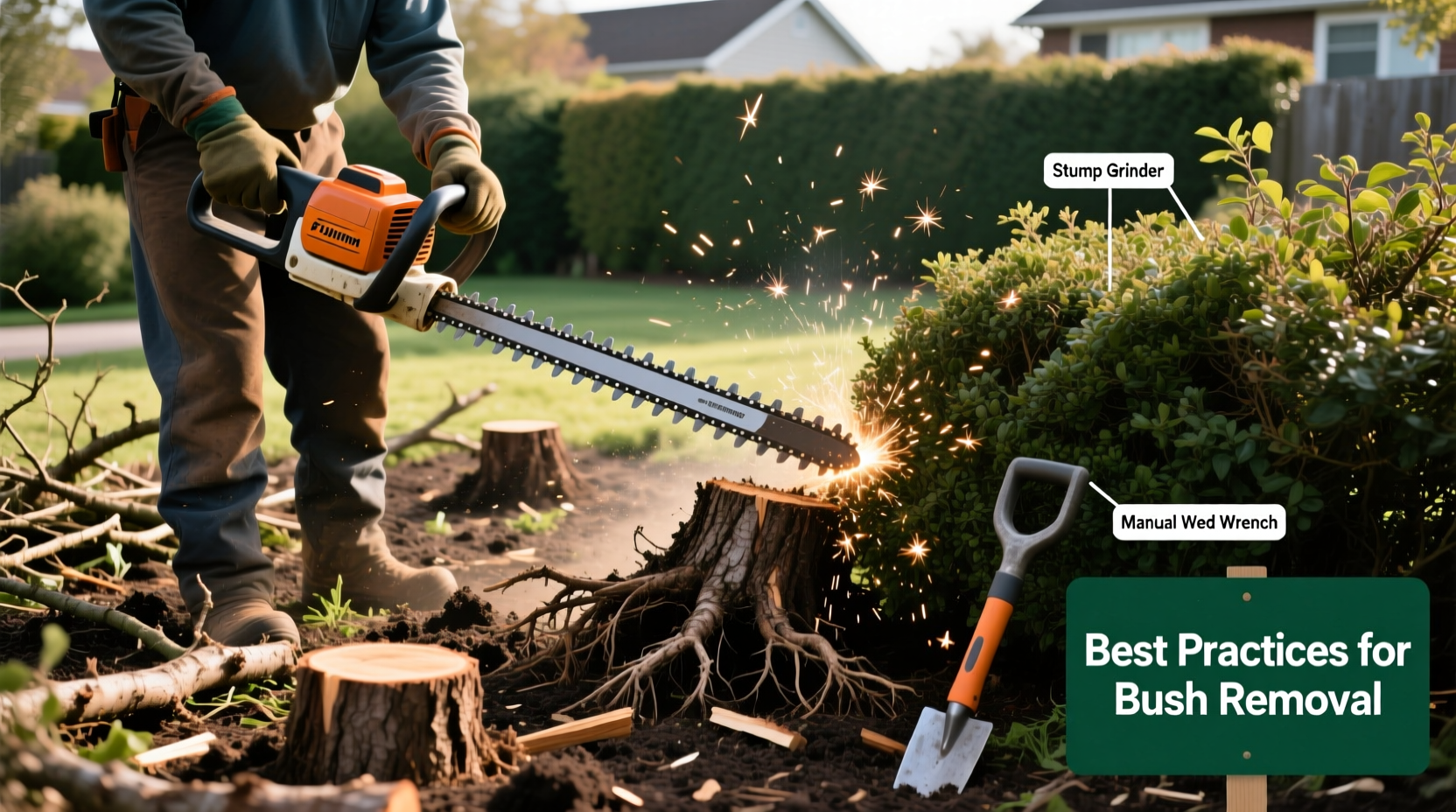 effective methods for the best way to kill bushes