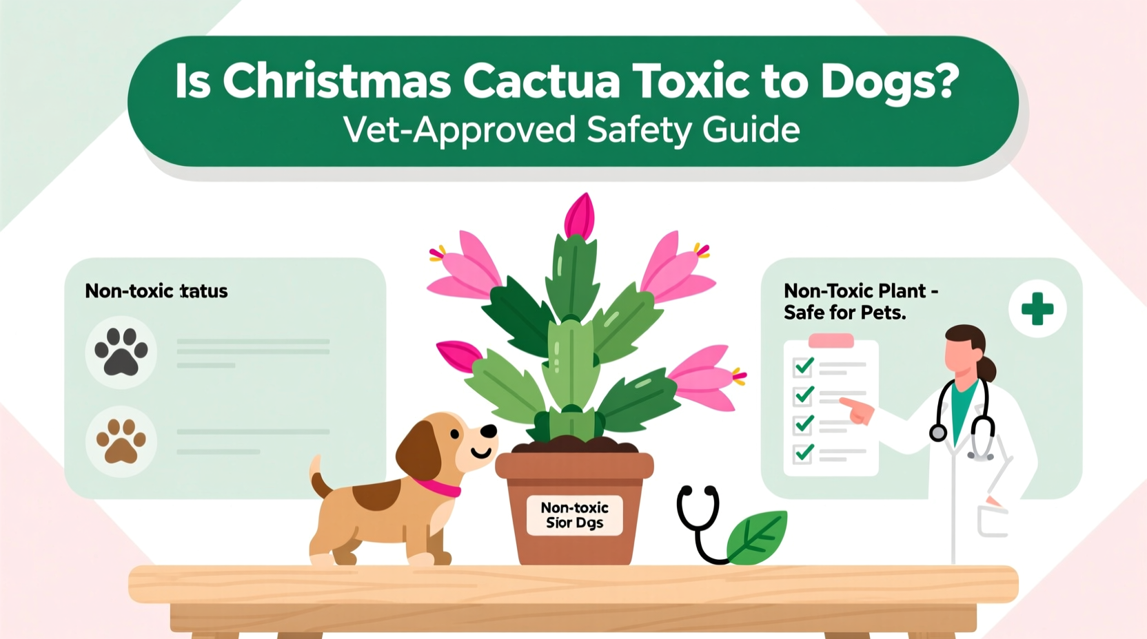 are christmas cactus toxic to dogs