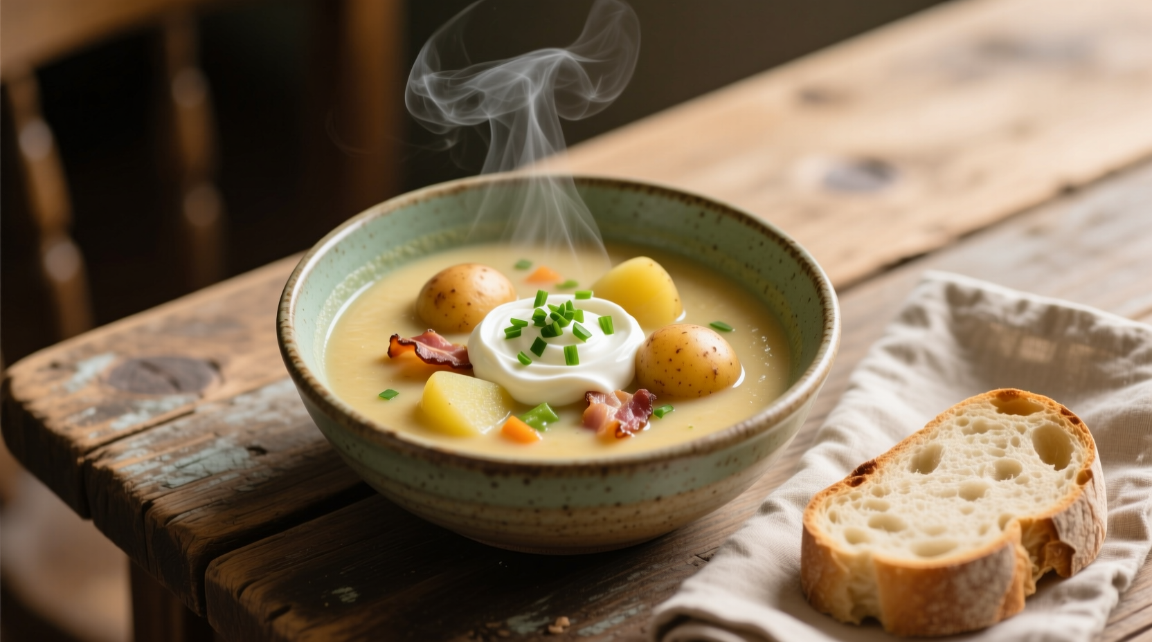 Delicious Potato Soup Without Bacon: Creamy & Flavorful Recipe