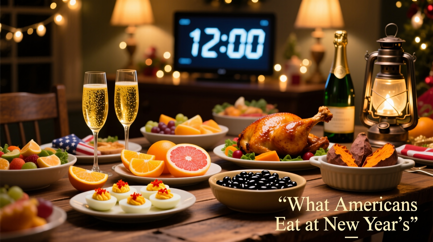what to americans eat at new year
