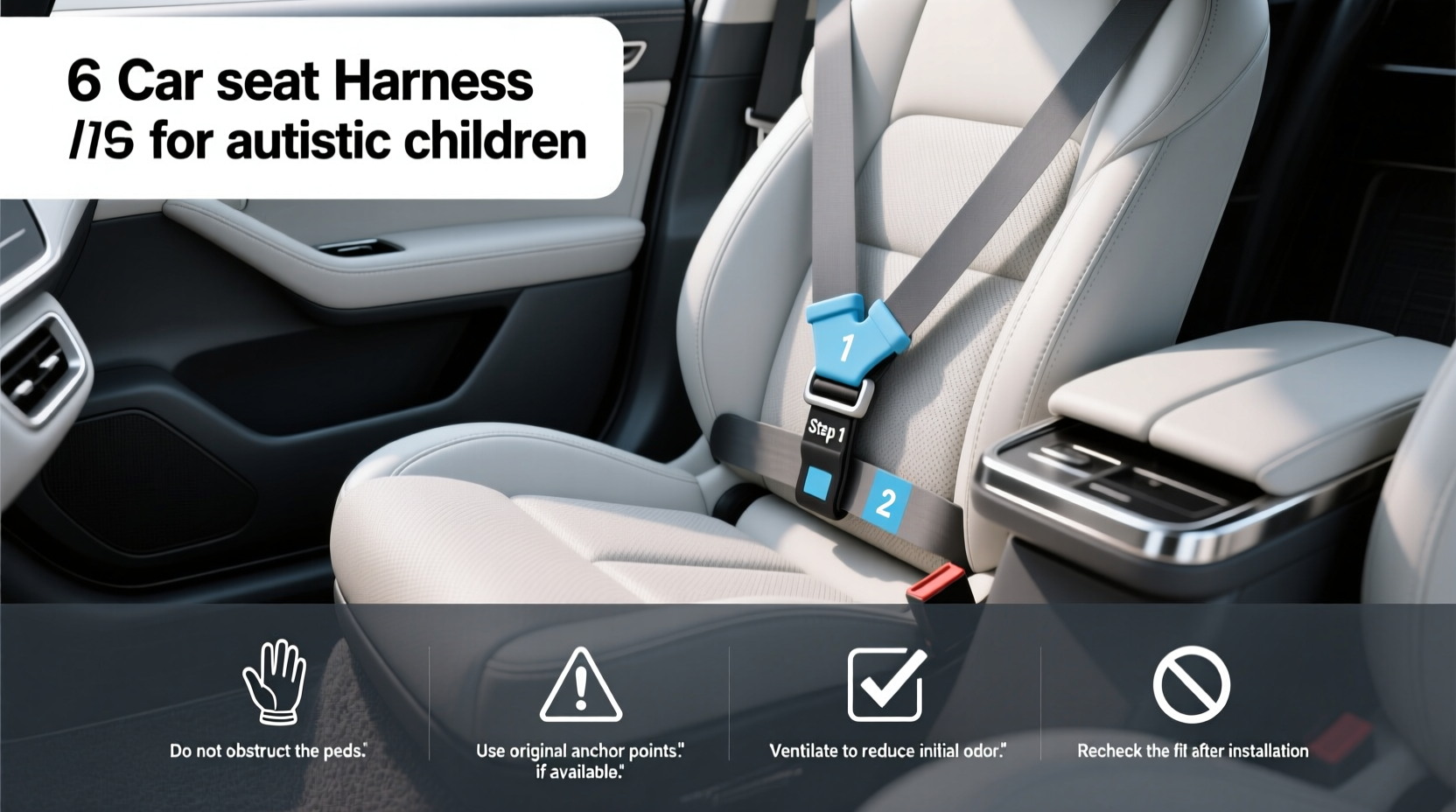 car seat harness for autistic child