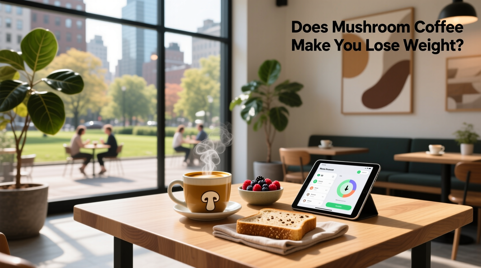 does mushroom coffee help weight loss