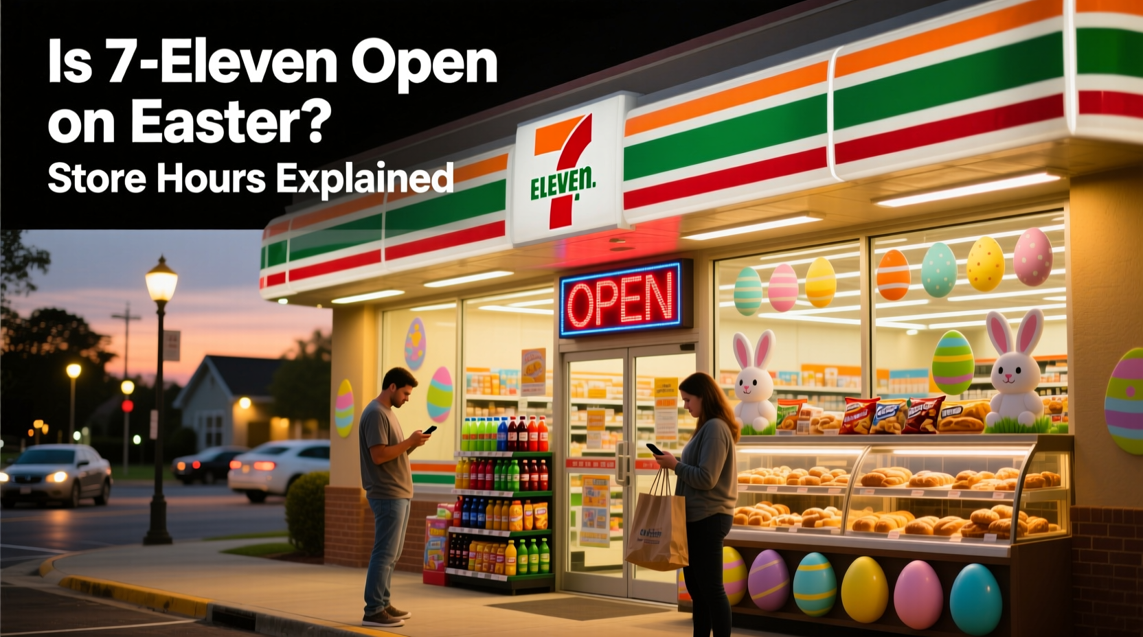 is 7 eleven open on easter