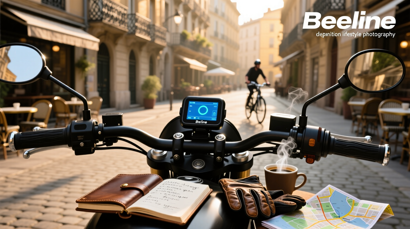 What is the Beeline Motorcycle GPS and how does it work?