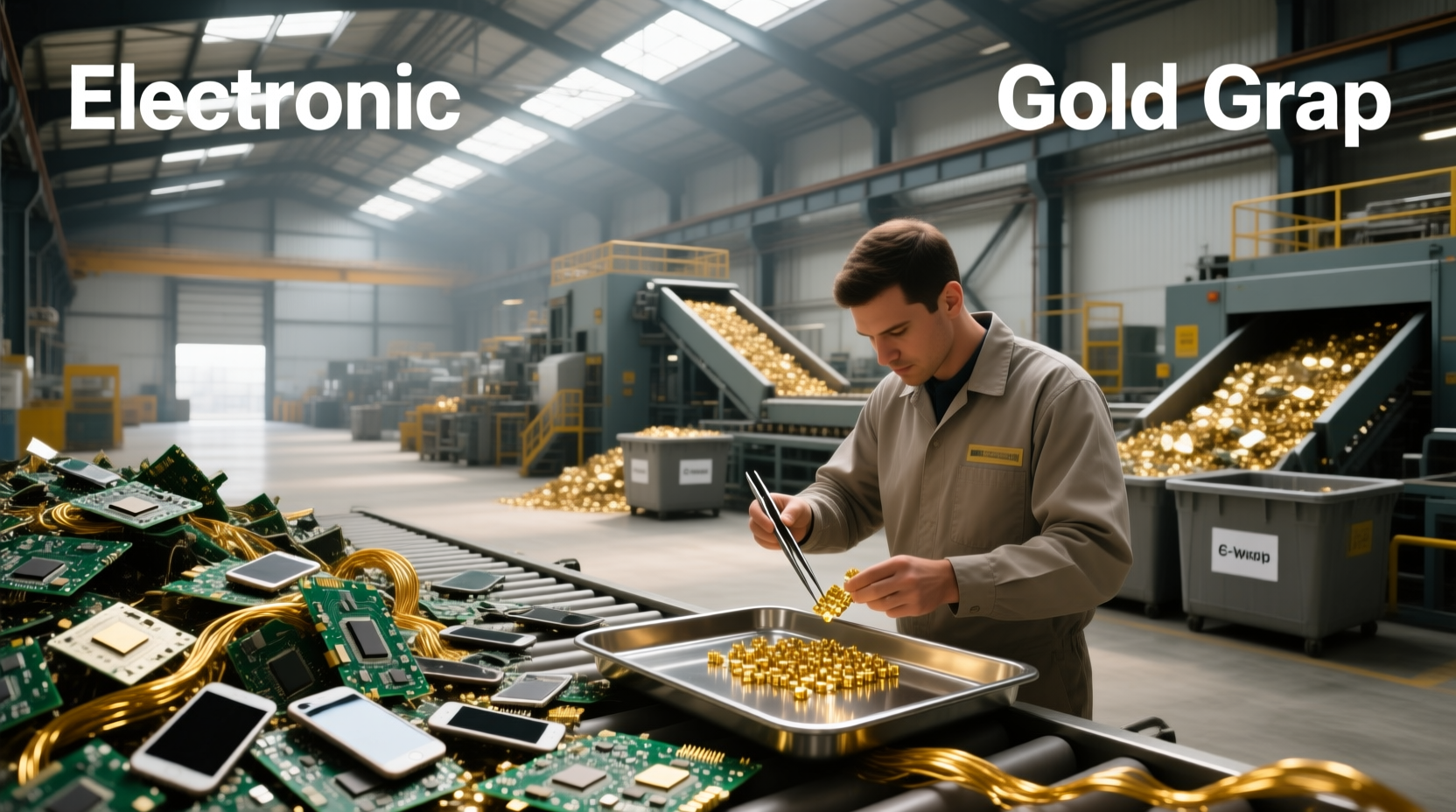 How to Extract Gold from Electronic Scrap – A Practical Guide