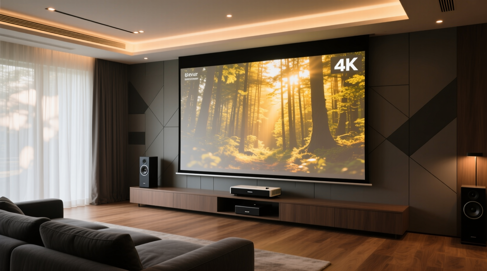 4k projector screen buying guide what you actually need