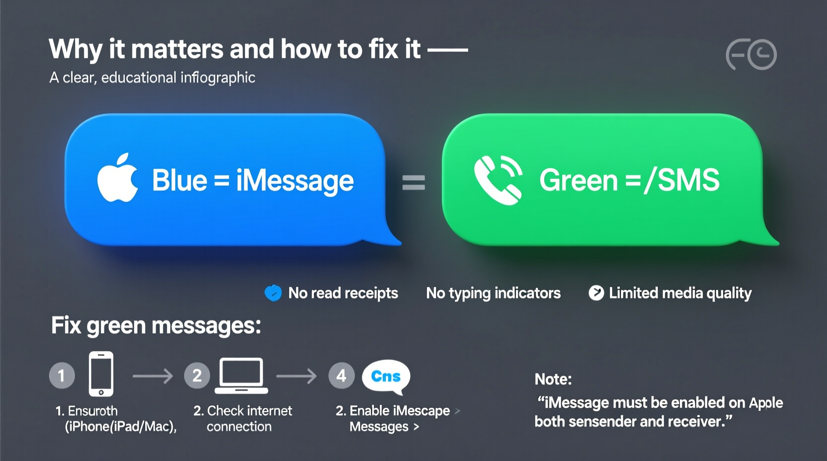 iphone blue vs green messages why does it matter and how to fix it