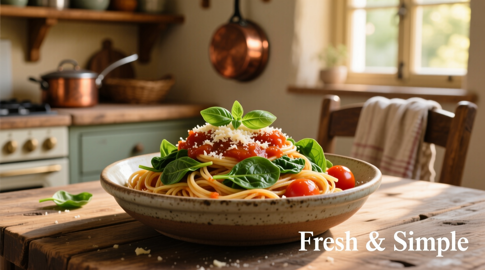 Perfect Spaghetti with Spinach and Tomato Recipe | 20-Minute Guide