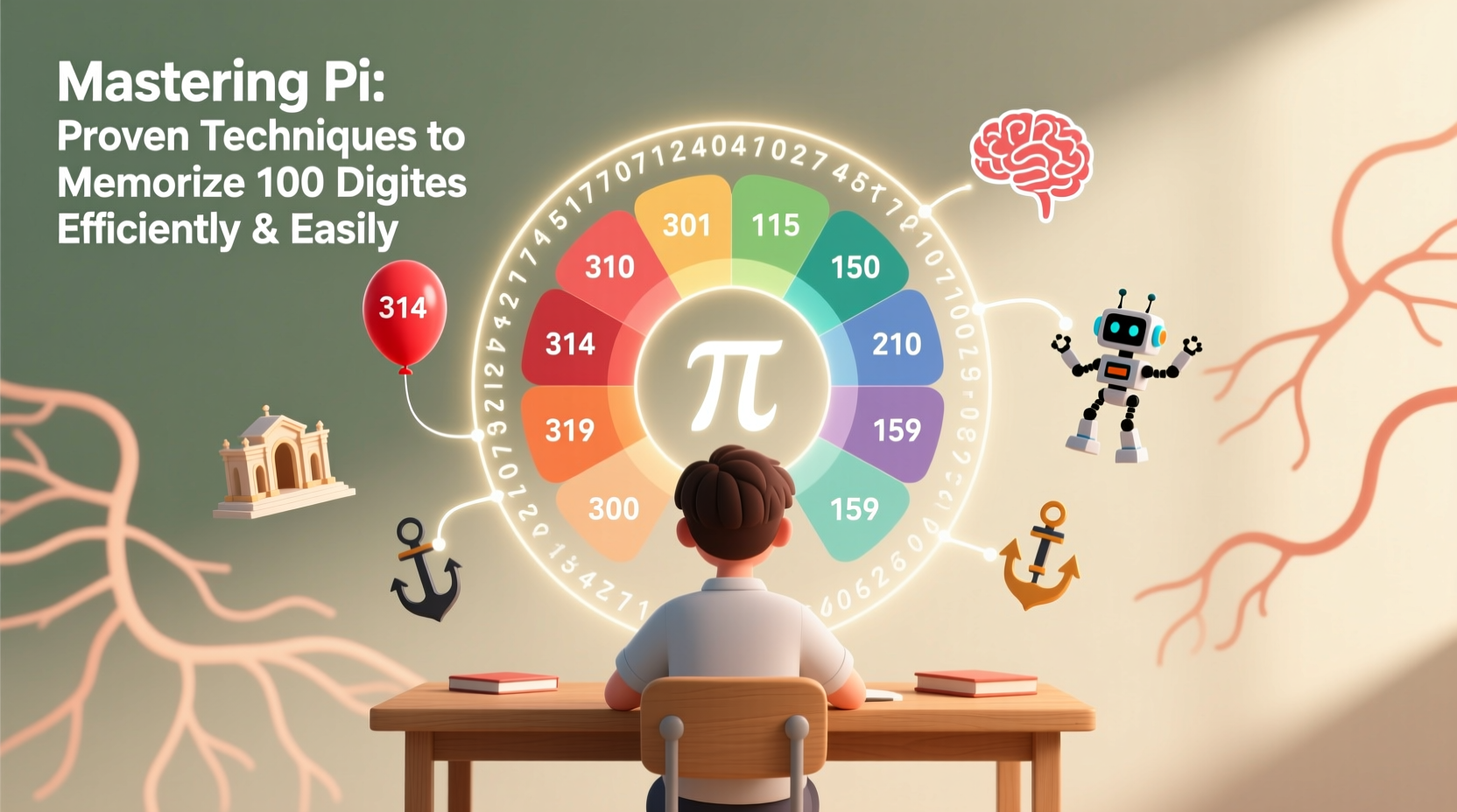 mastering pi proven techniques to memorize 100 digits efficiently and easily
