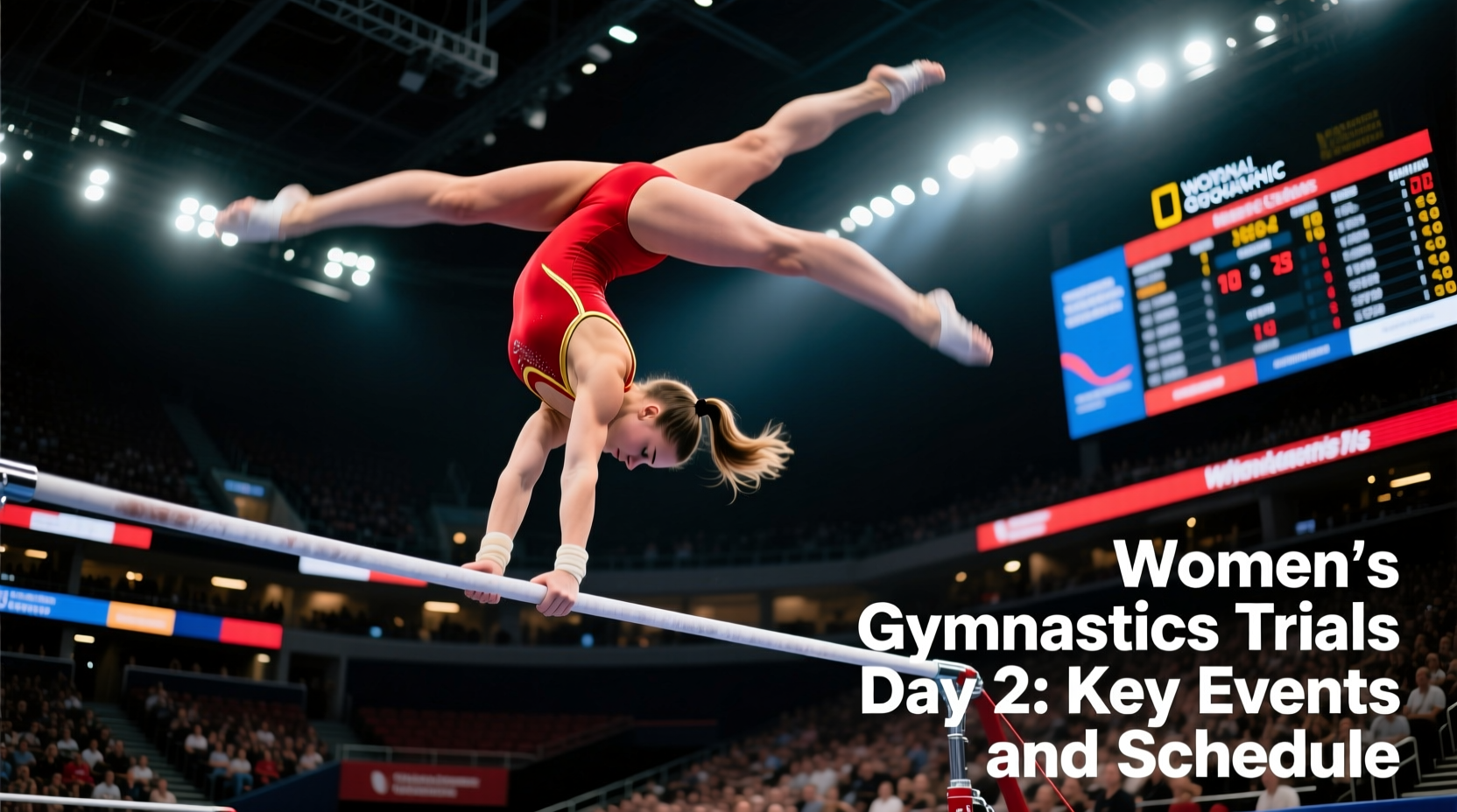 womens gymnastic trials day 2
